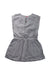 A Grey Sleeveless Dresses from French Connection in size 3T for girl. (Back View)