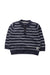 A Navy Buttoned Sweatshirts from Tommy Hilfiger in size 6-12M for neutral. (Front View)