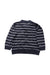 A Navy Buttoned Sweatshirts from Tommy Hilfiger in size 6-12M for neutral. (Back View)