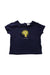A Navy Short Sleeve T Shirts from Carrément Beau in size 12-18M for neutral. (Front View)