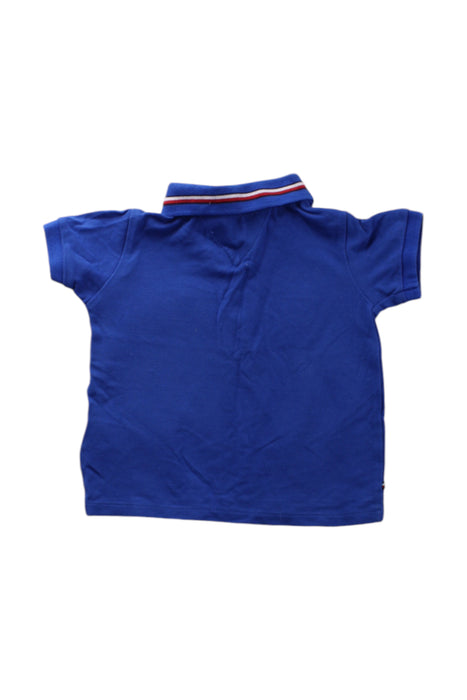 A Blue Short Sleeve Polos from Tommy Hilfiger in size 6-12M for neutral. (Back View)