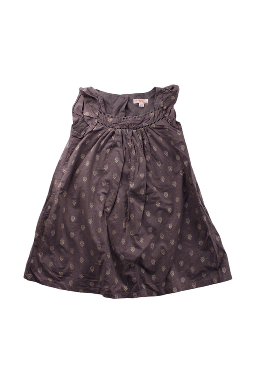 A Grey Sleeveless Dresses from DPAM in size 3T for girl. (Front View)