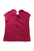 A Pink Short Sleeve Tops from DPAM in size 3T for girl. (Back View)