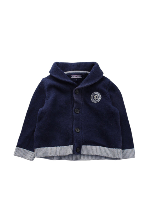 A Navy Cardigans from Tommy Hilfiger in size 6-12M for neutral. (Front View)