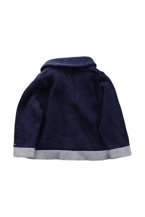 A Navy Cardigans from Tommy Hilfiger in size 6-12M for neutral. (Back View)