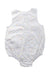 A White Sleeveless Rompers from Sergent Major in size 6-12M for neutral. (Back View)