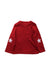 A Red Long Sleeve T Shirts from Tommy Hilfiger in size 6-12M for neutral. (Back View)