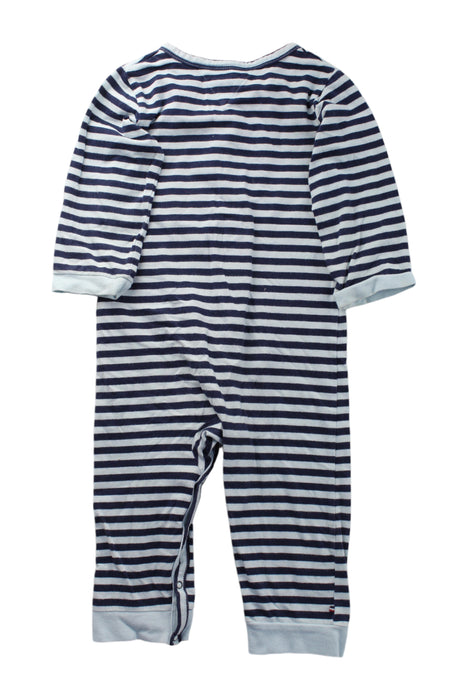 A Navy Onesies from Tommy Hilfiger in size 6-12M for neutral. (Back View)