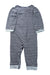 A Navy Onesies from Tommy Hilfiger in size 6-12M for neutral. (Back View)