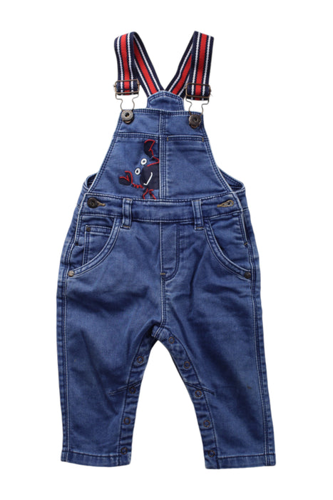 A Blue Long Overalls from Catimini in size 6-12M for neutral. (Front View)