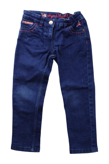 A Navy Jeans from Sergent Major in size 3T for girl. (Front View)