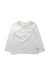 A White Long Sleeve Tops from Jojo Maman Bébé in size 3T for neutral. (Front View)