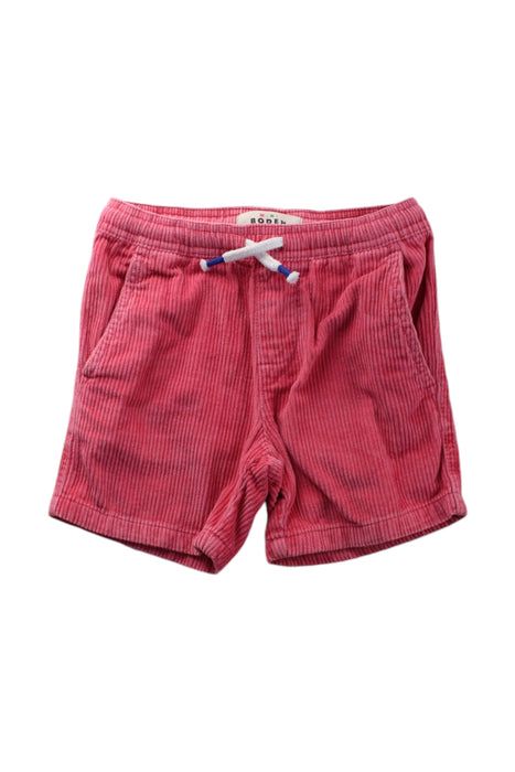 A Red Shorts from Boden in size 5T for neutral. (Front View)