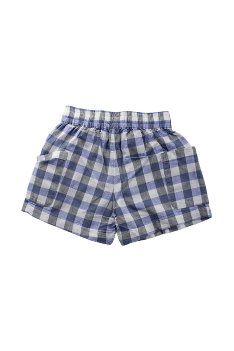 A Blue Shorts from Boden in size 5T for neutral. (Back View)