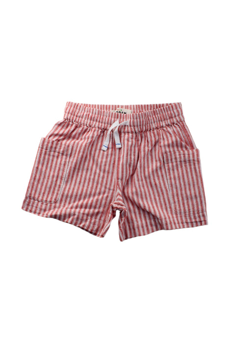 A Red Shorts from Boden in size 5T for neutral. (Front View)