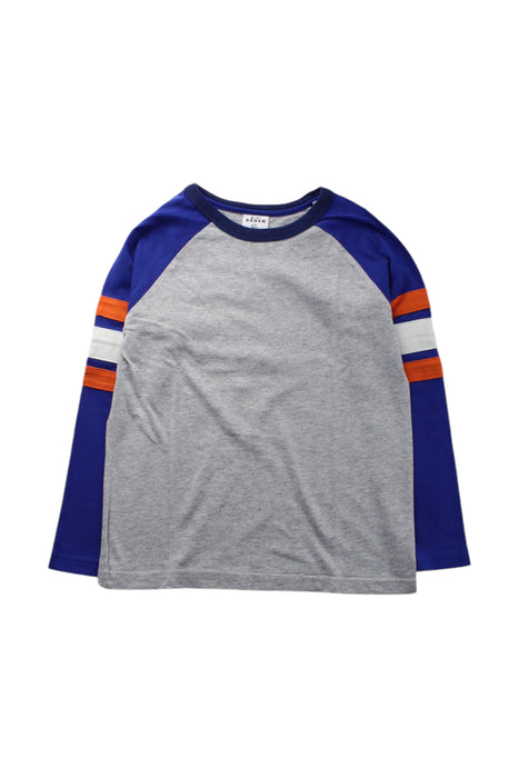 A Grey Long Sleeve T Shirts from Boden in size 5T for neutral. (Front View)