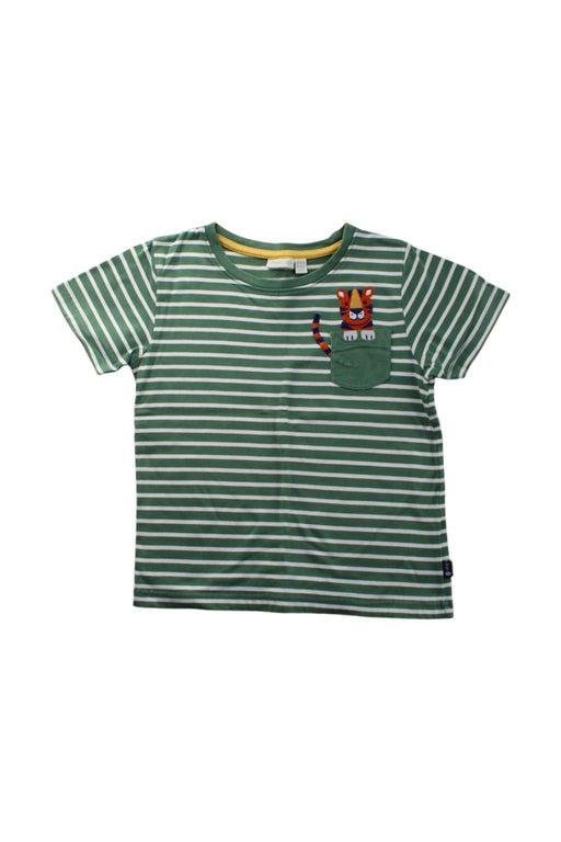 A Green Short Sleeve T Shirts from Jojo Maman Bébé in size 5T for neutral. (Front View)