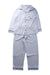 A Blue Pyjama Sets from The Little White Company in size 4T for neutral. (Front View)