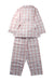 A Pink Pyjama Sets from The Little White Company in size 2T for neutral. (Back View)