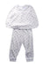 A White Pyjama Sets from Jojo Maman Bébé in size 3T for neutral. (Front View)