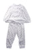 A White Pyjama Sets from Jojo Maman Bébé in size 3T for neutral. (Back View)