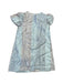 A Silver Short Sleeve Dresses from Velveteen in size 5T for girl. (Back View)