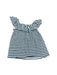 A White Sleeveless Shirts from Seed in size 4T for girl. (Back View)