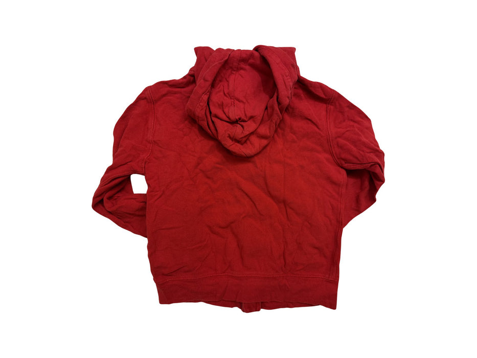 A Red Zippered Sweatshirts from Polo Ralph Lauren in size 5T for neutral. (Back View)