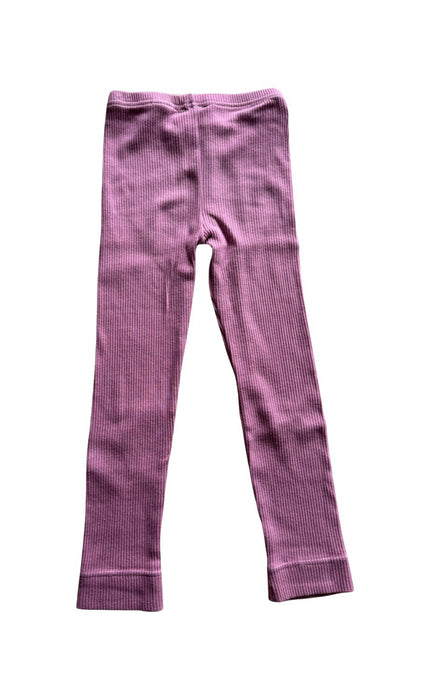 A Purple Leggings from Jamie Kay in size 5T for girl. (Back View)