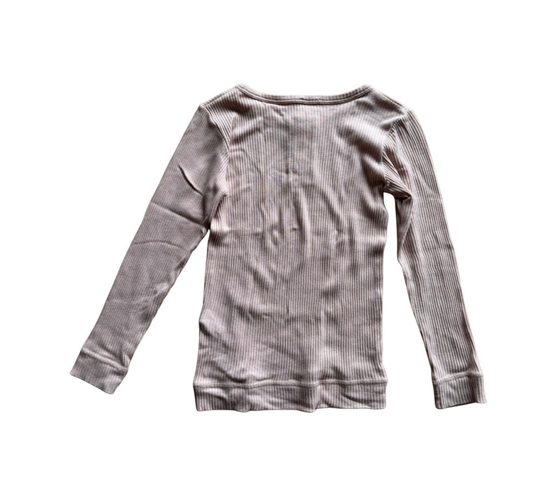 A Pink Long Sleeve Tops from Jamie Kay in size 5T for girl. (Back View)