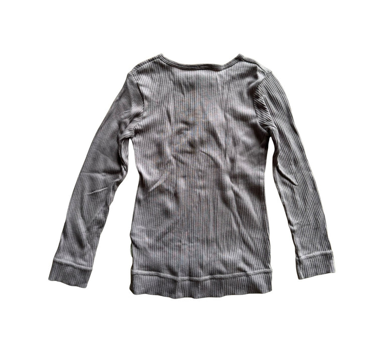 A Purple Long Sleeve Tops from Jamie Kay in size 5T for girl. (Back View)