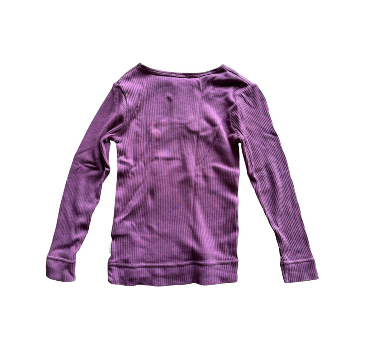 A Purple Long Sleeve Shirts from Jamie Kay in size 5T for neutral. (Back View)