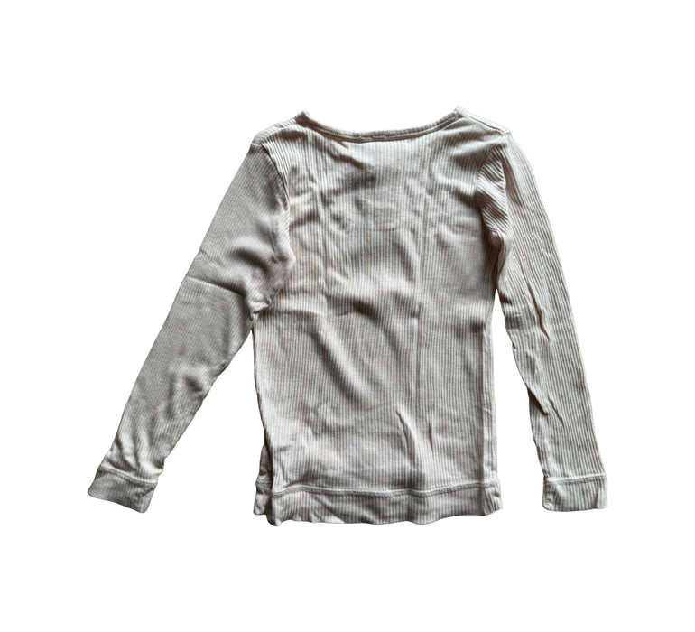 A Pink Long Sleeve Shirts from Jamie Kay in size 5T for girl. (Back View)