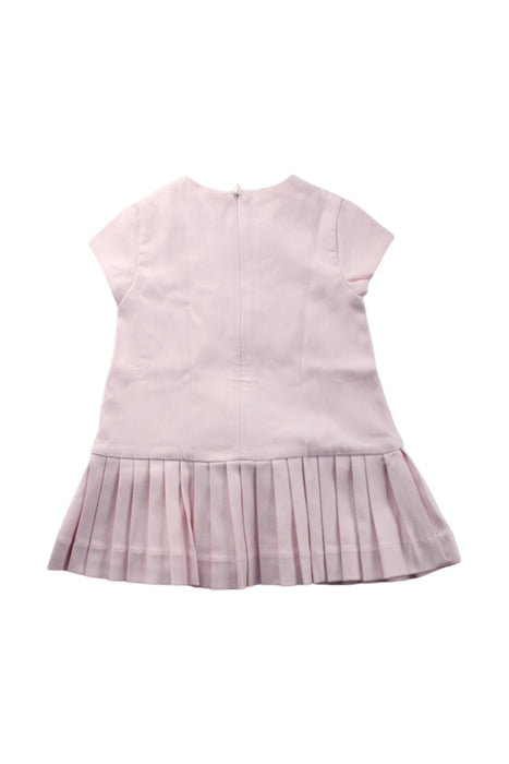 A Pink Short Sleeve Dresses from Tartine et Chocolat in size 6-12M for girl. (Back View)