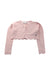 A Pink Cardigans from Tartine et Chocolat in size 3T for girl. (Front View)