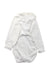 A White Long Sleeve Bodysuits from Petit Bateau in size 6-12M for neutral. (Back View)