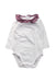 A White Long Sleeve Bodysuits from Jacadi in size 3-6M for neutral. (Front View)