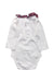 A White Long Sleeve Bodysuits from Jacadi in size 3-6M for neutral. (Back View)