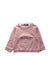 A Pink Crewneck Sweatshirts from Tartine et Chocolat in size 12-18M for girl. (Front View)