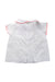 A White Short Sleeve Tops from Jacadi in size 6-12M for girl. (Back View)