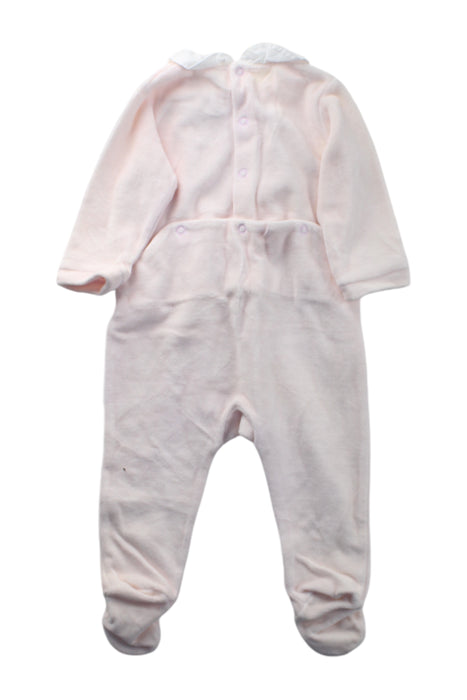 A Pink Onesies from Jacadi in size 3-6M for neutral. (Back View)