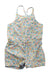 A Multicolour Sleeveless Rompers from Cadet Rousselle in size 6-12M for girl. (Front View)