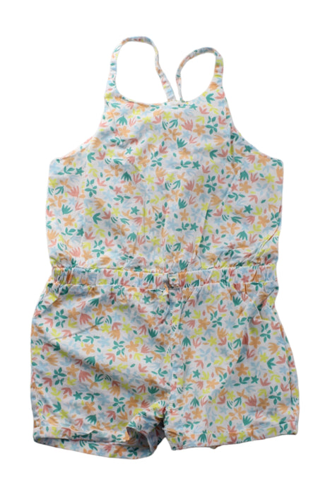 A Multicolour Sleeveless Rompers from Cadet Rousselle in size 6-12M for girl. (Front View)
