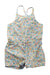 A Multicolour Sleeveless Rompers from Cadet Rousselle in size 6-12M for girl. (Front View)