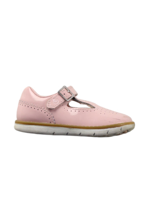 A Pink Flats from Stride Rite in size 18-24M for girl. (Front View)