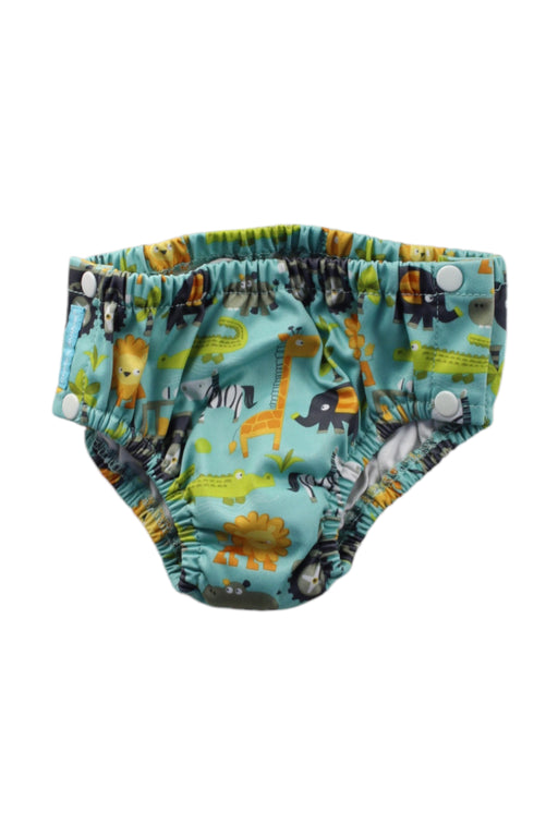 A Multicolour Swim Diapers from Charlie Banana in size 2T for neutral. (Front View)