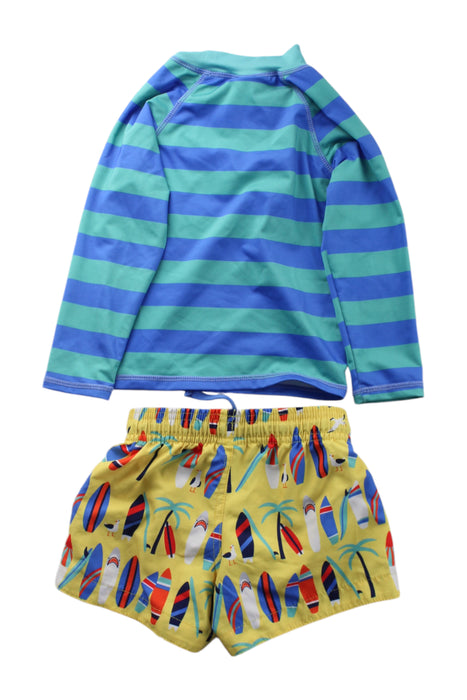 A Multicolour Rash Guards from Frugi in size 2T for neutral. (Back View)