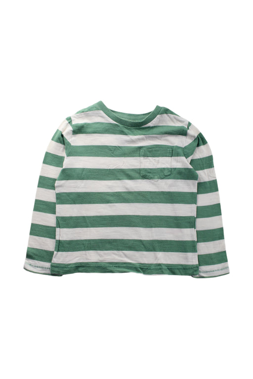 A Green Long Sleeve T Shirts from Boden in size 2T for neutral. (Front View)