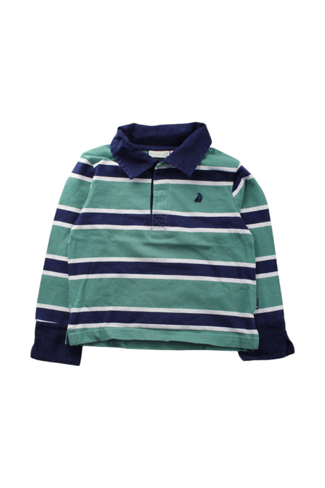 A Multicolor Long Sleeve Polos from Jojo Maman Bébé in size 2T for boy. (Front View)