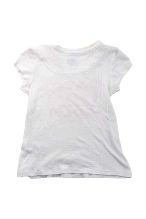 A White Short Sleeve T Shirts from Juicy Couture in size 5T for girl. (Back View)